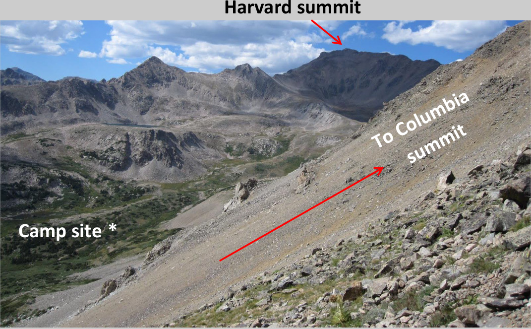 Mt. Harvard and Mt. Columbia