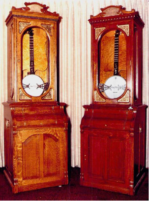 An original Encore beside a Dave Ramey Jr. replica. Can you tell? The replica is on the left.